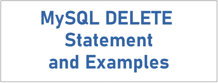 MySQL-DELETE-Statement-and-Examples